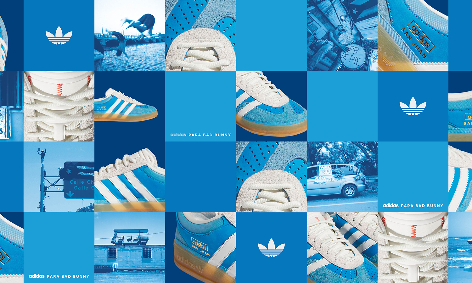 来自圣胡安的家乡风情，adidas Originals 与 Bad Bunny 携手推出新合作鞋款 Gazelle San Juan