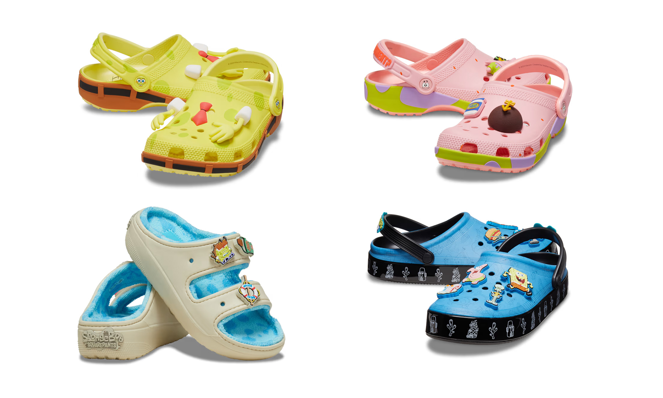 海绵宝宝 x Crocs 联名系列即将发售