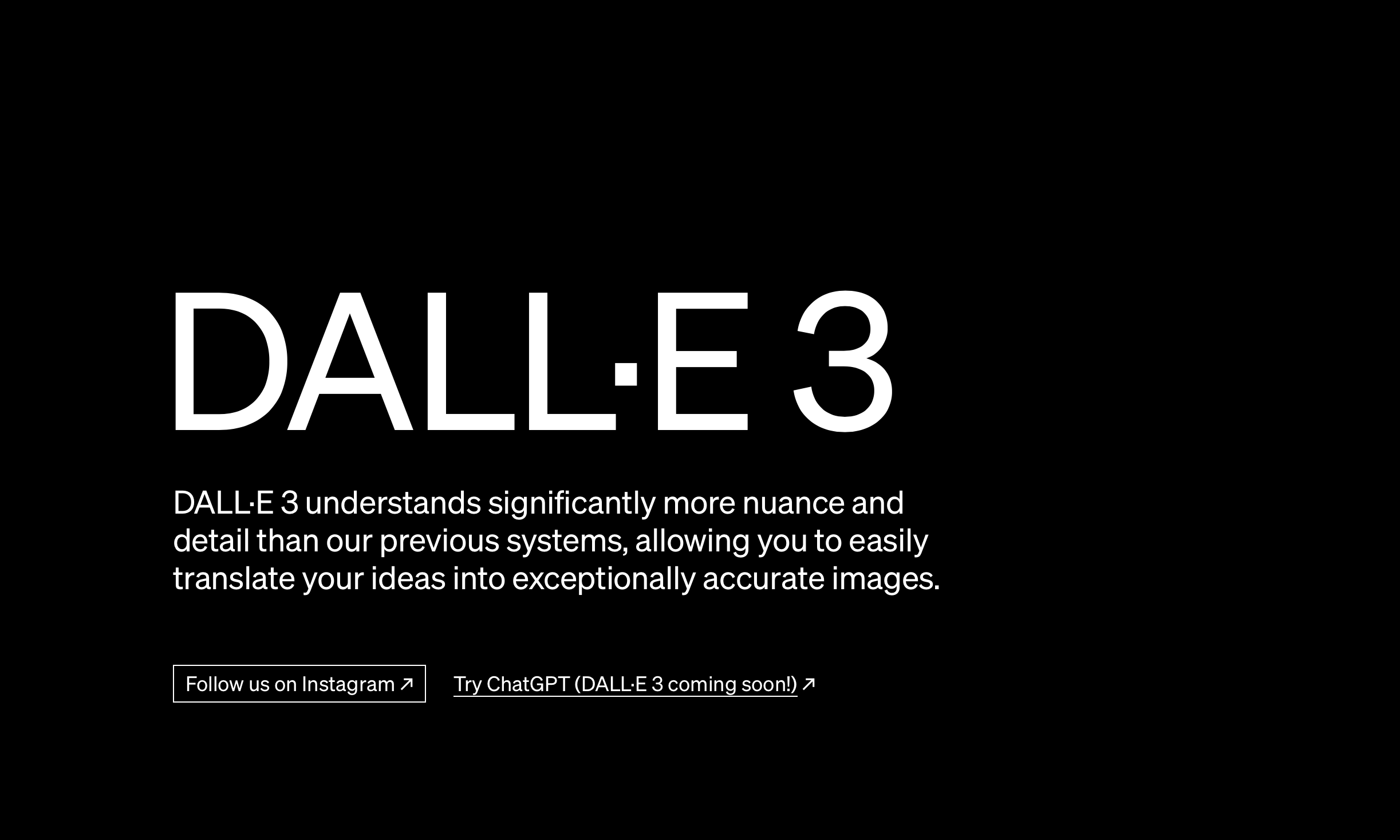 与 ChatGPT 联动，OpenAI 发布 DALL-E 3
